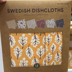 Swedish Dishcloths Evergrace 12 Pack Large & Standard Size