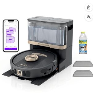Shark PowerDetect NeverTouch Pro Robot Vacuum and Mop with Self-Empty, Self-Refill, and NeverStuck T