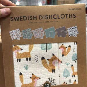 Swedish Dishcloths Evergrace 12 Pack Large & Standard Size