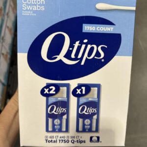 Q-tips cotton swabs 1750 count