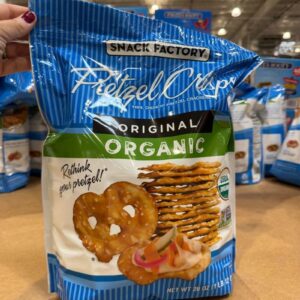 Snack Factory Organic Pretzel Crisps 28oz (450g)