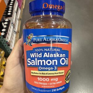 Pure Alaska Omega Wild Salmon Oil 1000 mg., 210 Softgels