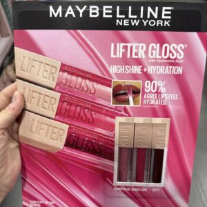 Maybelline lifter glass three pack
