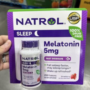 Natrol Melatonin 5 mg Fast Dissolve Tablets, 250 Tablets