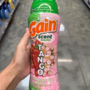 Gain Tango 2-in-1 Dual Scent In-Wash Laundry Scent Booster Beads, Strawberry & Shea Scent, 21.1 oz