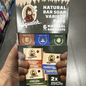 Dr. Squatch natural bar soap for men 6 pack