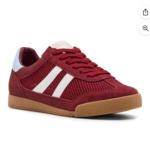 Steve Madden Women's Retro-Inspired Suede Sneaker (Confirmar tamanho com atendimento)