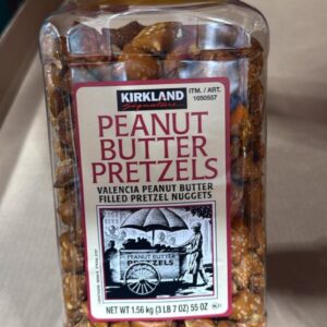 Kirkland Signature Peanut Butter Filled Pretzel Nuggets, 55 oz
