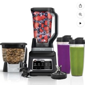 Ninja Professional Plus Kitchen System Blender and 8-Cup Food Processor with Auto-iQ