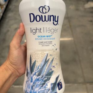 Downy Light In-Wash Scent Booster Laundry Beads, No Heavy Perfumes, Ocean Mist Scent, 24 oz