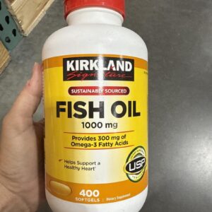 Kirkland Signature Fish Oil 1000 mg., 400 Softgels