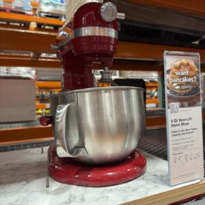 KitchenAid 6 Quart Bowl-Lift Stand Mixer with Attachments and Pouring Shield