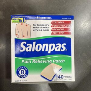 Salonpas Pain Relieving Patch, 140 Patches