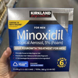 Kirklands signature 5% minoxidil foam for men