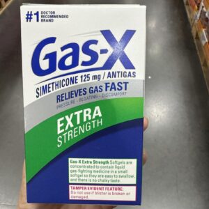 Gas-X extra strength and I guess simethicone 120 count