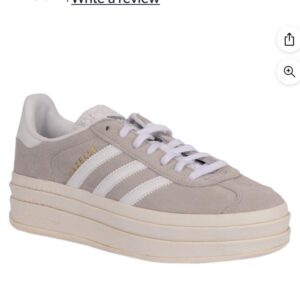 Adidas Women's Gazelle Bold Shoe (Sizes 6 a 11) taupe