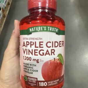 Nature's Truth Apple Cider Vinegar 1200 mg., 180 Capsules