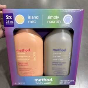 Method body wash 2 pack