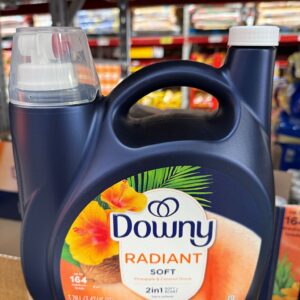 Downy Infusions Radiant Liquid Fabric Softener, Pineapple & Coconut Grove, 164 loads, 111 fl. oz.
