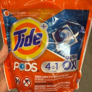 Tide PODS Laundry Detergent Packs, Ultra Oxi, 12 Count