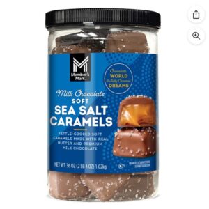 Member's Mark Milk Chocolate Sea Salt Caramels, 36 oz.