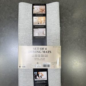 Set Of 4 Drying Mats