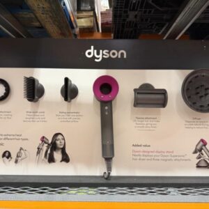 Dyson Supersonic Hair Dryer, Stand & Attachments