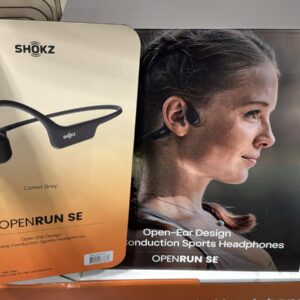 SHOKZ OpenRun SE- Open-Ear Bluetooth Wireless Bone Conduction Sport Headphones BLACK