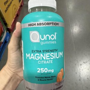 Qunol Magnesium Extra Strength 250 mg, 150 Gummies