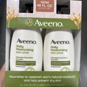 Aveeno moisturizing body lotion 2 pack
