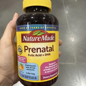 Nature Made Prenatal Folic Acid + DHA, 150 Softgels