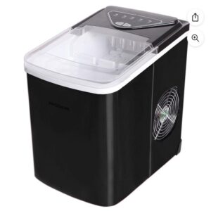 Frigidaire Stainless-Steel 26-lb. Bullet-Shaped Ice Maker