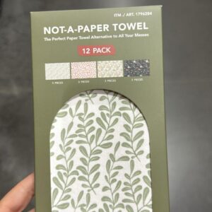 Evergrace Not-A-Paper Towel, 12-pack - Fantasy Blooms