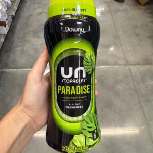 Downy Unstopables In-Wash Scent Booster Laundry Beads, Paradise Scent, 12.2 oz