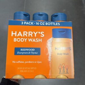 Harrys Redwoods Body Wash pack 3
