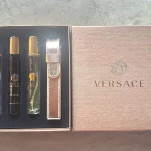 Kit 3 perfumes Versace Femininos: Eros, Dylan Blue, Bright Crystal. 10ml cada + 1 capinha p viagem.