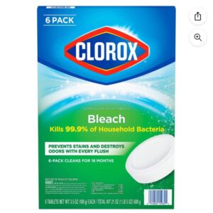 Clorox Ultra Clean Tablets Toilet Bowl Cleaner, 6 ct., 3.5 oz.