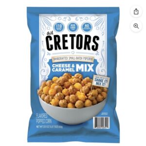 CRETORS Cheese & Caramel Flavored Popcorn Mix, 23.5 oz.