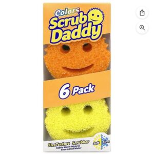 Scrub Daddy Sponges, Multiple Colors, 6 ct.